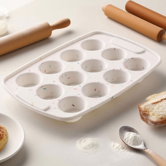 Dvumao Kitchen Utensils, Silicone Cake Molds Non-Stick Baking Tools Kitchen Bread Making Set Flexible Cupcake Molds Baking Accessories, Women Gifts