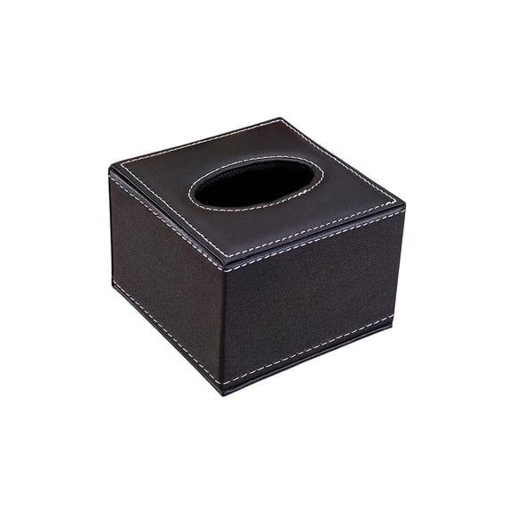 Dvumao Living Room Decor, Leather Hotel Tissue Box Leather Restaurant Hotel Drawer Box European Originality Advertising Tissue Box, Gift for Friend