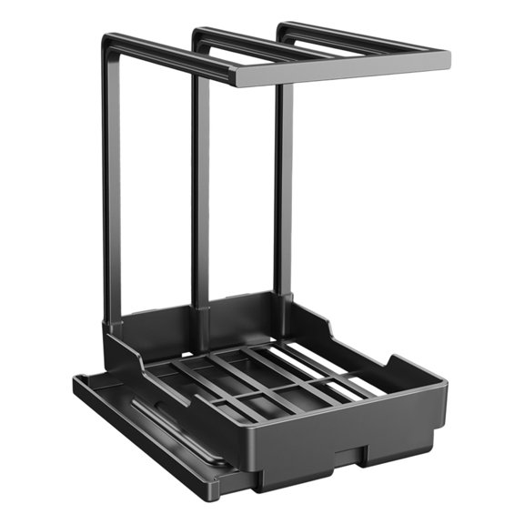 Dvumao Organizers And Storage, Cloth Storage Rack Kitchen Organizing Rack Desktop Non Perforated Wall Mounted Storage Rack, Teens Gifts