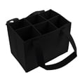 thumbnail image 1 of Dvumao Organizers and Storage, 6 Bottle Wine Bag With Divider Travel Insulated Wine Carrying Case Cooler Tote Bag With Handle Great For Picnic Beach Days Party, Gifts for Women, 1 of 9