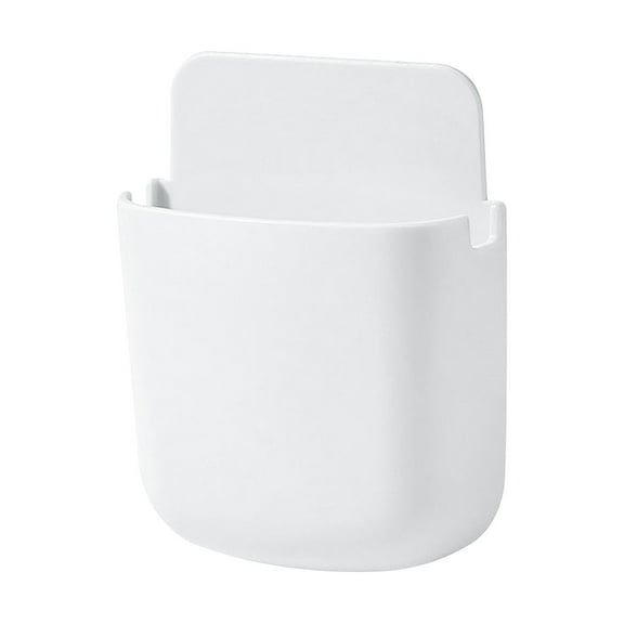 Dvumao Organizers and Storage, Air-conditioner Remote Control Wall Hanging Box Wall-mounted Storage Box Punch- Mobile Phone Storage Rack Hanger, Teens Gifts