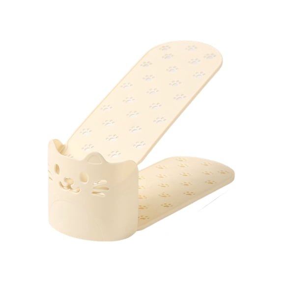 Dvumao Organizers and Storage, Double Layered Shoe Shoe Cabinet Adjustable Storage Shoe Rack Home Use Shoe Storage Thick Plastic Shoe Storage, Man Gifts