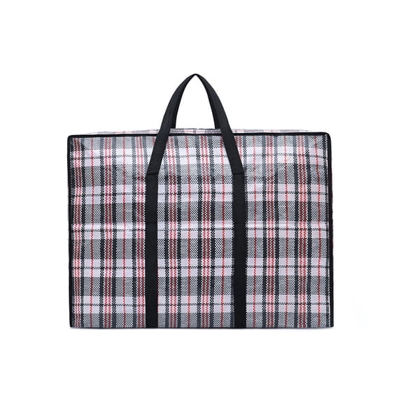 Dvumao Organizers and Storage, Extra Large Storage Bag Thickened Moving Bag Folding Organizer Bag With Strong Handles&Zippers For Bedding Comforters Blanket Clothes, Man Gifts