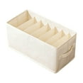thumbnail image 1 of Dvumao Organizers and Storage, Jeans Drawer Organizer 7-compartment Wardrobe Storage Box Washable Clothing Storage Box Suitable For Folded Clothes Jeans Trousers Leggings And T-shirts, 1 of 9