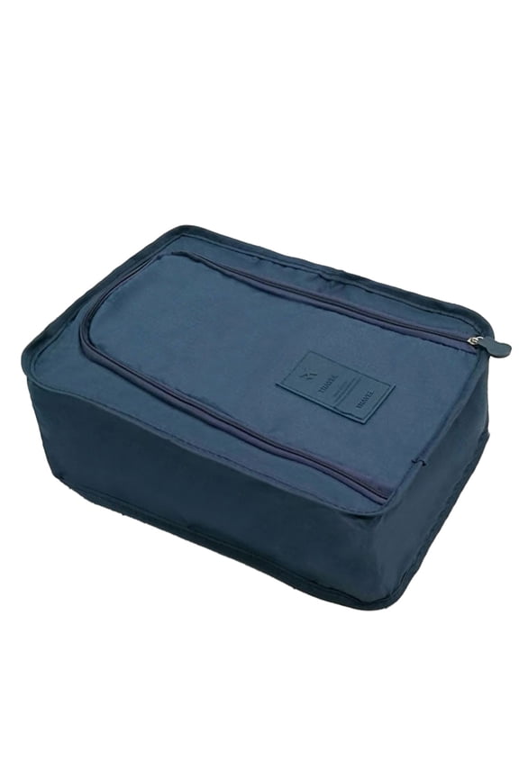 Foldable Travel Shoe Bags, Waterproof Shoe Organizer for Closet, Portable Shoe Storage Bags with Handles - Lightweight for Airplane Luggage