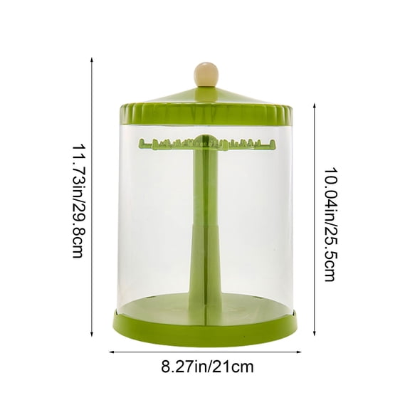 Dvumao Organizers and Storage, Rotating Blinds Box Storage Display Rack Toy Storage Storage Box Household Artifact Storage Box Rabbits Cloth Display Boxes, Man Gifts