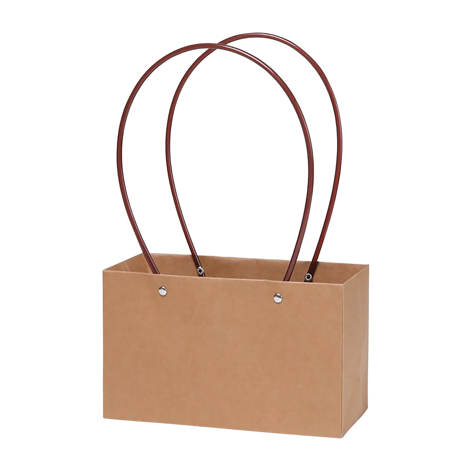Dvumao Kraft Paper Flower Bag, Fresh Flower Packaging Bag Water Proof ...