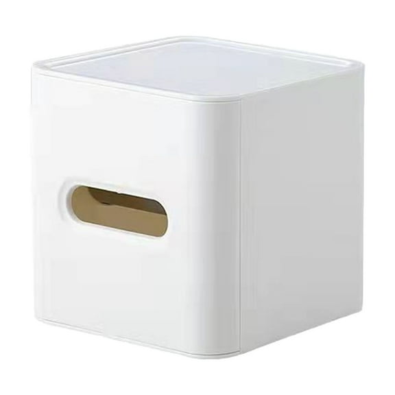 Dvumao Organizers and Storage, Toilet Tissue Box Toilet Paper Box Wall Mounted Non Perforated Roll Box Toilet Transparent Roll Box Storage Rack Translucent Storage Cabinet, Man Gifts
