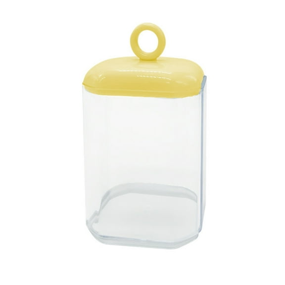 Dvumao Organizers and Storage, Transparent Acrylic Cosmetic Storage Ash Proof Storage Cosmetic Storage Box Swab Box with Lid Ash Proof Storage Case, Gift for Friend