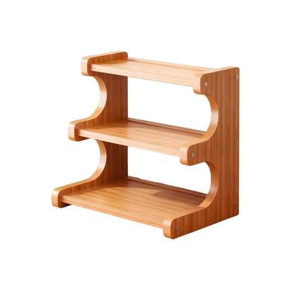 Dvumao Organizers and Storage, Wooden Mug Rack Countertop Coffee Cup Rack Mug Display Coffee Mug Organizer Mug Rack For Coffee Station Organizer Mug Shelf For Cabinet For Kitchen, Mom Gifts