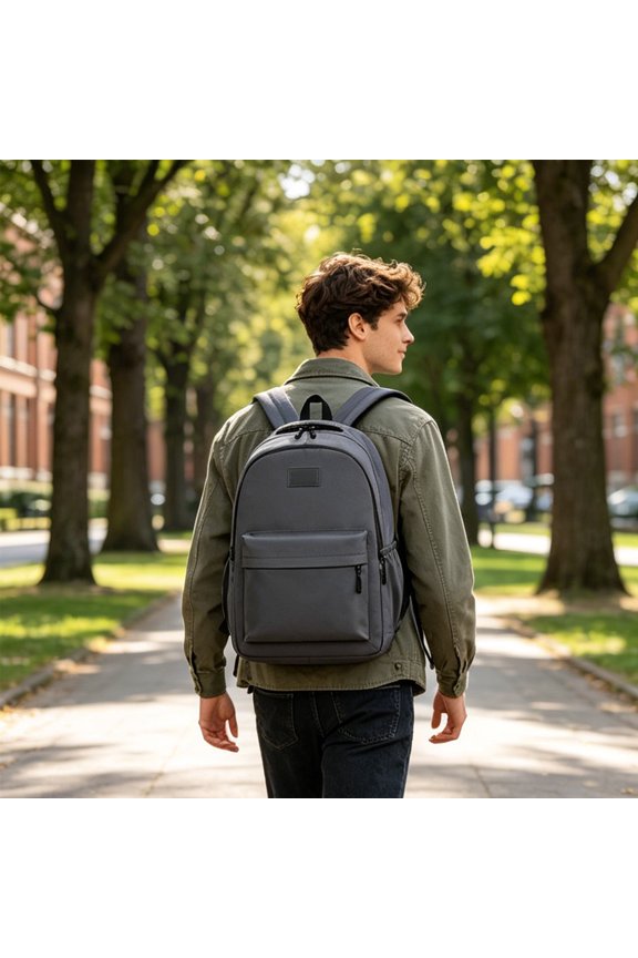 Organizers and Storage, Backpack For Middle And High School Students Handy Large-Capacity Men's Backpack Commuting And Travel Backpack