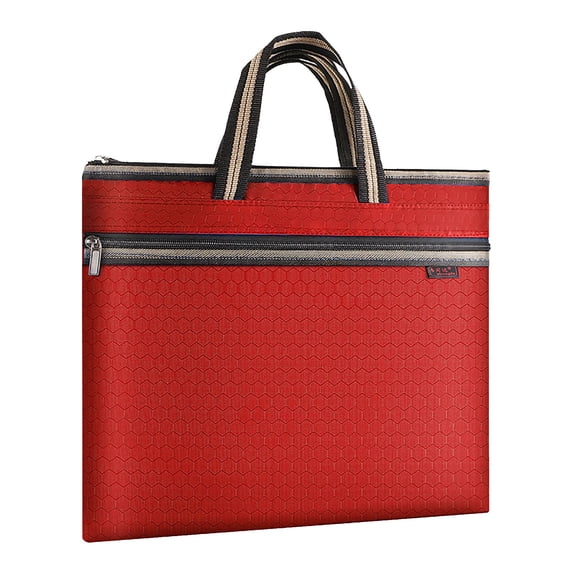 Dvumao Organizers and Storage, Business Briefcase Men's Cloth Portable File Bag A4 Waterproof Office Data Bag, Man Gifts
