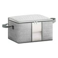 thumbnail image 1 of Dvumao Organizers and Storage, Folding Wardrobe Storage Box Sweater Pants Organizing Box Drawer Style Bedroom Storage Box, Man Gifts, 1 of 3