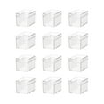 thumbnail image 1 of Dvumao Organizers and Storage, Transparent Square Plastic Box with Lid Small Storage Candy Jewelry Packaging Storage Box Display Box 12pcs, Man Gifts, 1 of 8