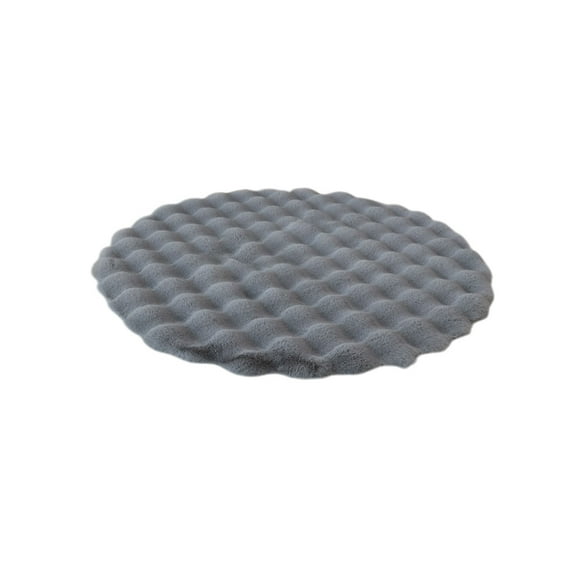 Dvumao Outdoor Couch Cushions, Cream Wind Round Carpet Sofa Round Floor Mat Living Room Tea Table Velvet 19.69x19.69 Inches, Women Gifts