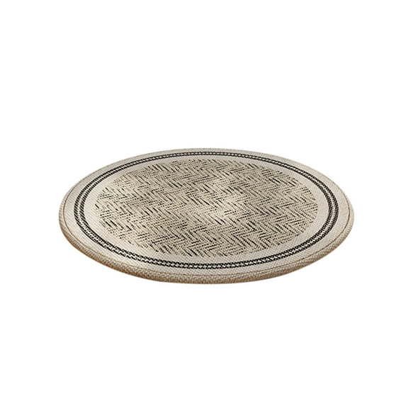 Dvumao Patio Furniture, Japanese Style Cool Circular Thin Cushion Seat Cushion Floor Cushion, Gift for Friend