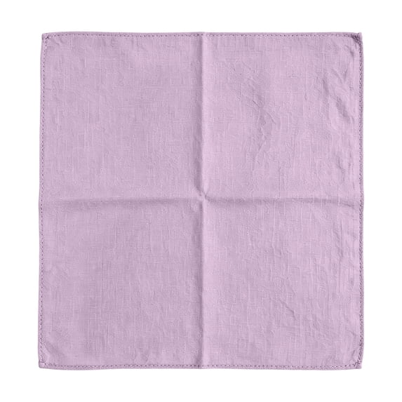 Dvumao Pleated Dinner Napkins 19.7x19.7 In Polyester for Home Table Decor