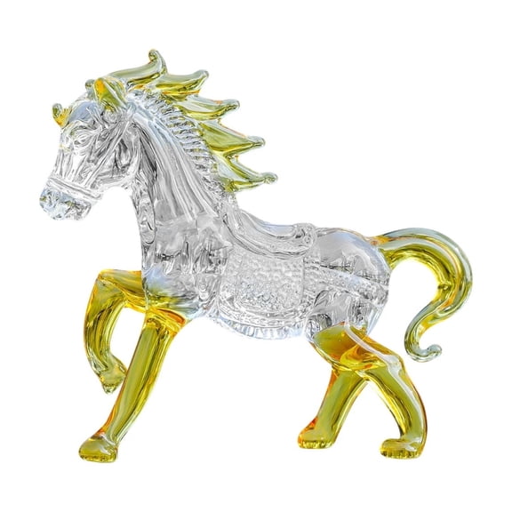 Dvumao Room Decor, Colorful Glazed Carousel Decoration Featuring Animals, Gifts for Man