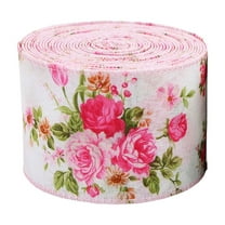 Dvumao 14.8ft Pink Polyester Ribbon – 2.5 Inch Wide Gift Wrapping & DIY Bow Making Ribbon for Parties, Weddings, Wreaths & Home Décor