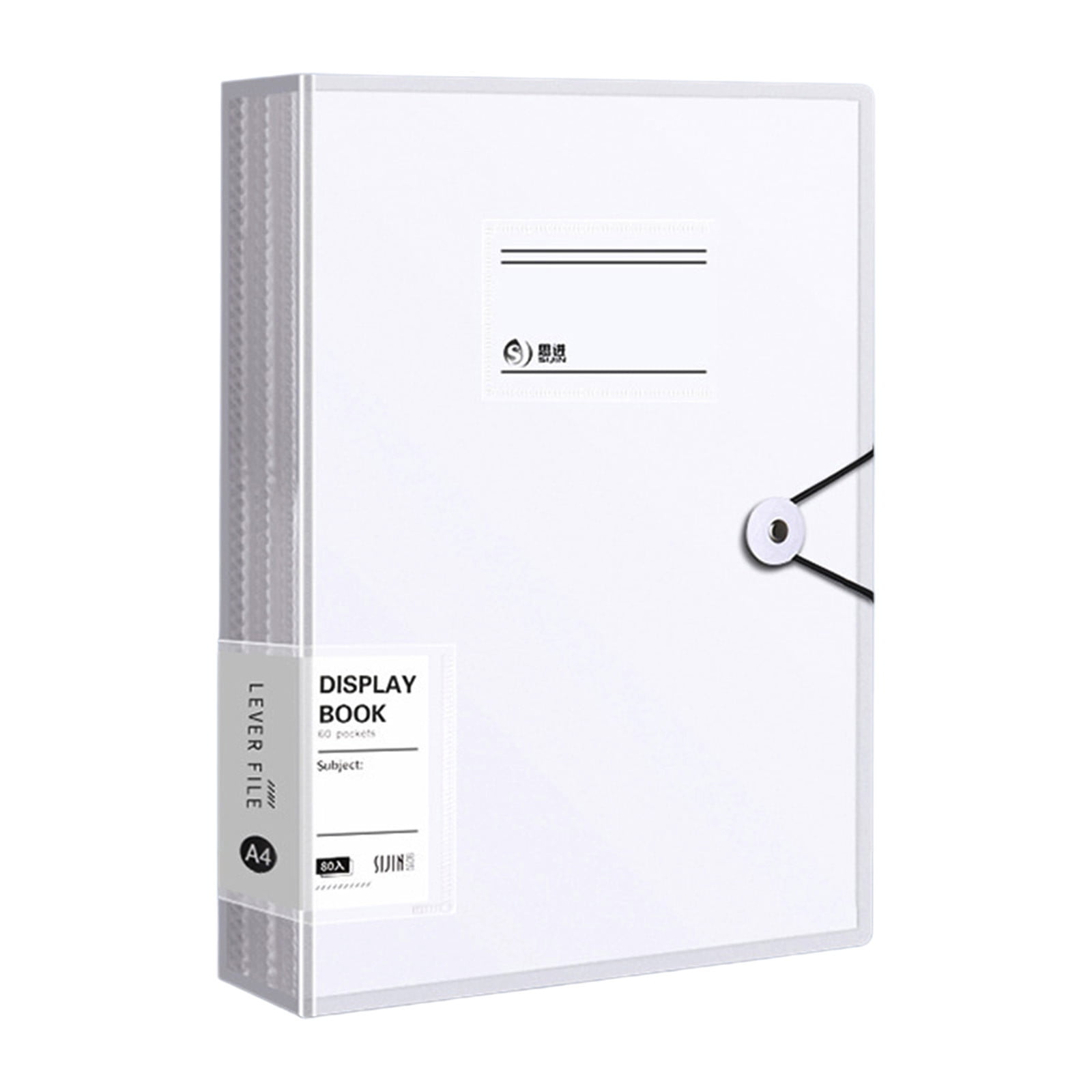 Dvumao School Supplies, A4 30 Pockets 60 Sides Expanding A4 Document ...