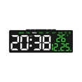 thumbnail image 1 of Dvumao School Supplies, Electronic Clock Multi Functional Digital Alarm Clock Date Temperature Display LED Clock, Gift for Teacher, 1 of 6