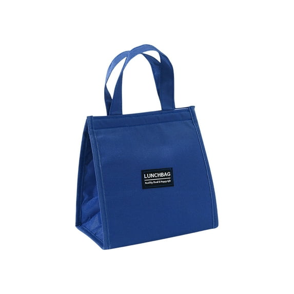 Dvumao School Supplies, Lunch Bag Insulated Lunch Box Large Tote Reusable Pouches Cooler Bag With Bilateral Mesh Bag Front Pocket For Work School Office Picnic Travel, Teens Gifts