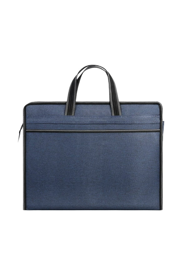 School Supplies, Portable Large-capacity Cloth Briefcase Document Bag Document Bag Business Meeting Training Meeting Father's Day, Teens Gifts