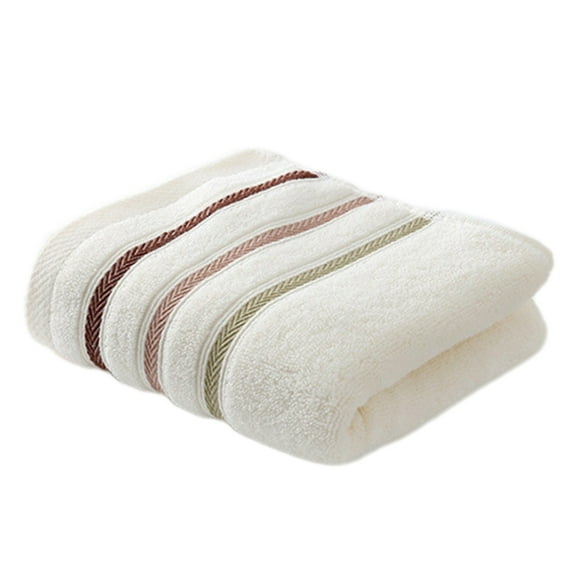 Dvumao Shower Towels, Cotton Towel Household Adult Absorbent Cotton Washcloth Cotton Thickened Towel Companion Hand Gift Absorbent Dry Face Towel Washcloth, Women Gifts