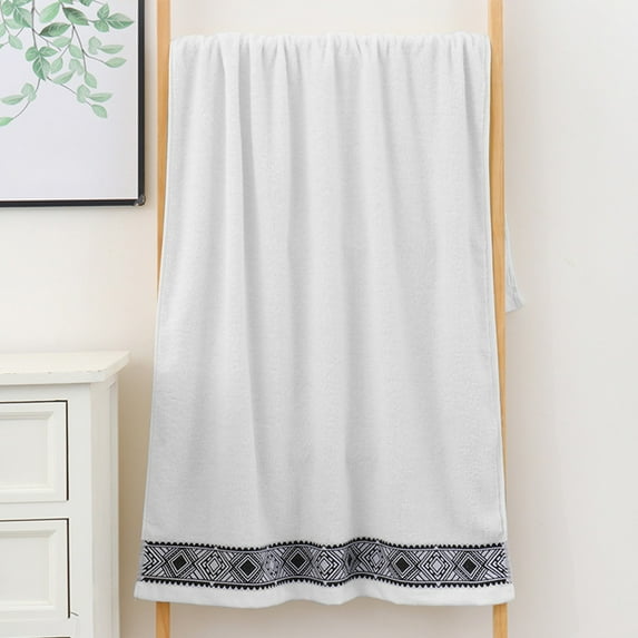 Dvumao Shower Towels, Unmixed Soft Bath Towel Adult Home Bath Absorbent Bath Towel Length 140cm Width 70cm Silk Bath Towel, Women Gifts