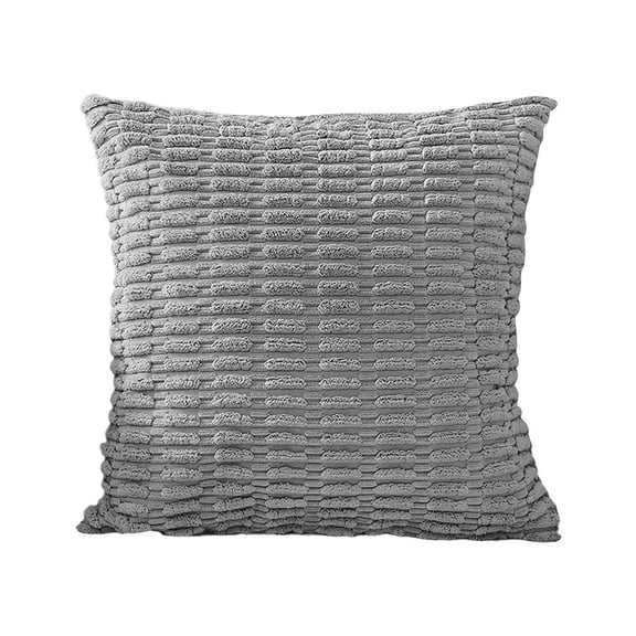 Dvumao Solid Color Corduroy Pillowcase, Sofa Cushion Cover for Home Decor