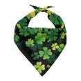 thumbnail image 1 of Dvumao St. Patrick's Day Decor, St Patrick's Day Holiday Dog Scarf Adjustable Pet Handkerchief, 1 of 7