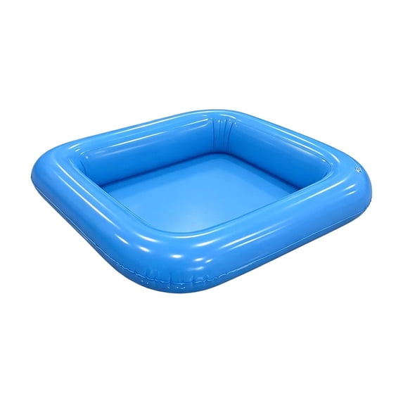 Dvumao Summer Swimming Pool Buoyancy Ice Bar, Thickened PVC Inflatable Cup Holder, Pool Party Drink Float