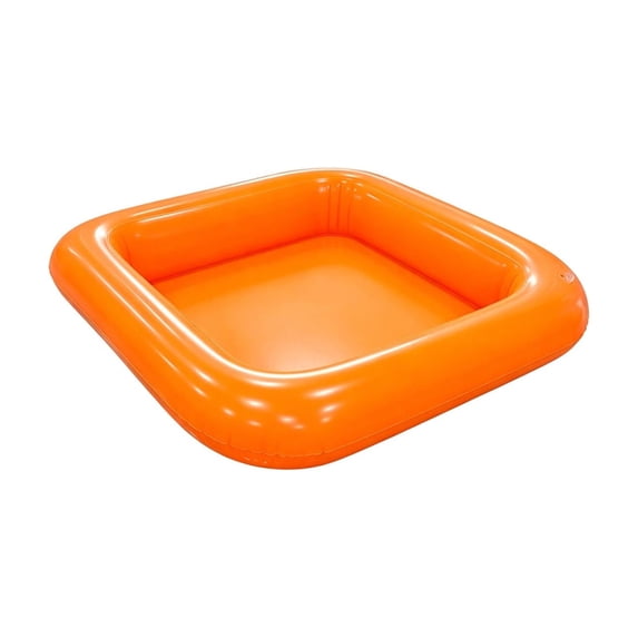 Dvumao Summer Swimming Pool Buoyancy Ice Bar, Thickened PVC Inflatable Cup Holder, Pool Party Drink Float