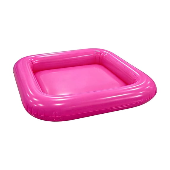 Dvumao Summer Swimming Pool Buoyancy Ice Bar, Thickened PVC Inflatable Cup Holder, Pool Party Drink Float