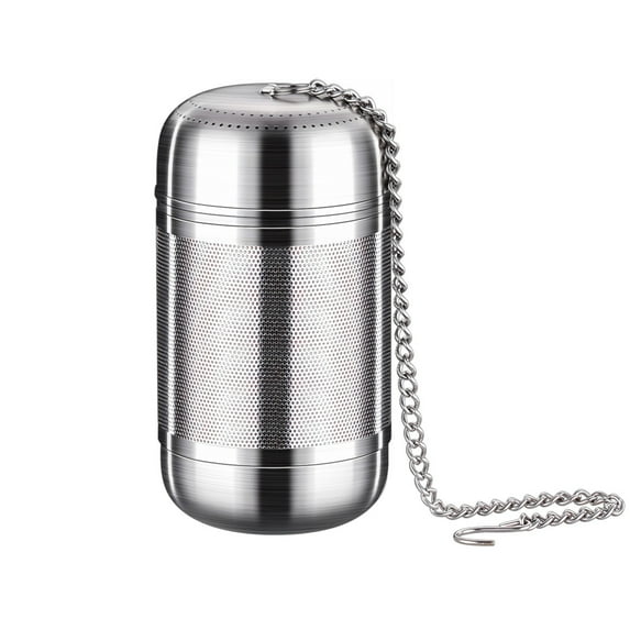 Dvumao Tea Infuser Strainer Stainless Steel Tea Strainers For Loose Tea Loose Leaf Tea Steeper Fine Mesh Tea Ball With Chain Hook And Lid Reusable Tea Filt