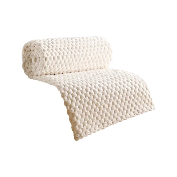 Dvumao Throw Blanket, Flannel Blanket Solid Color Multifunctional Cover Blanket, Man Gifts