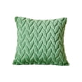 thumbnail image 1 of Dvumao Throw Pillows, Embroidered Three-dimensional Leaf Throw Pillow Solid Color Soft Bedside Office Pillow Lumbar Pillow Cushion Cover Sofa Throw Pillow, Women Gifts, 1 of 6