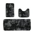 thumbnail image 1 of Dvumao Tie Dye Bath Mat Set 3 Piece – Non Slip Bathroom Rugs Polyester Velvet for Shower & Sink, 1 of 9