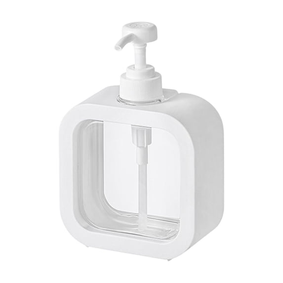 Dvumao Travel Pump Bottle, 10oz Refillable Dispenser, Travel Container for Shampoo & Soap