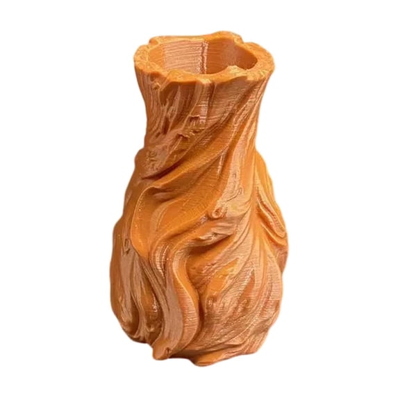 Dvumao Twisted Stump-Shaped Vase Tabletop Home Decor Holiday Decorations Entryway Decor