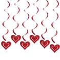 thumbnail image 1 of Dvumao V-alentine's Day Decoration, Wedding Supplies Day Flag Non Woven Heart DIY Wedding Red Door Curtain, 1 of 6