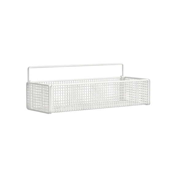 Dvumao Wall Basket Metal Iron Storage Basket For Kitchen Seasoning Rack Shower Toiletries Sundries Organizer