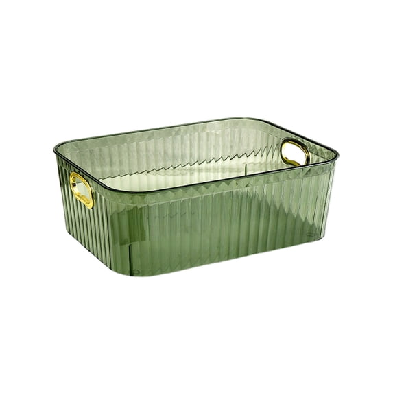 Dvumao kitchen Gadgets, Storage Basket Transparent Sundry Snacks Cosmetic Organizer, Teens Gifts