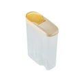 thumbnail image 1 of Dvumao kitchen decor, Airtight Cereal Storage Container Clear 2L Airtight Kitchen Food Storage Container With Lids And Compartments For Grain Flour Rice Nut Snacks, Teens Gifts, 1 of 5