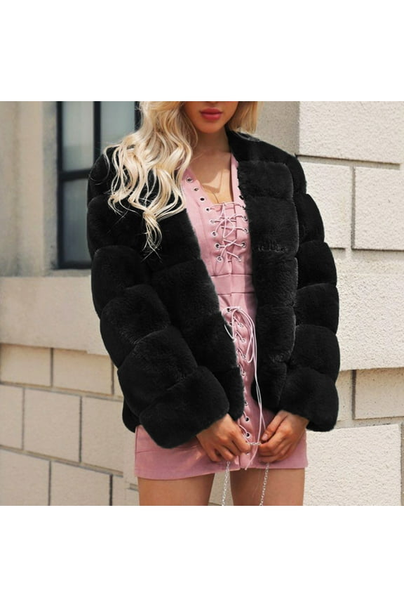 Fashion Children Comfortable Casual Cardigan Solid Color Warm Plush Imitation Long Sleeve Hoodless Outwear Tan Wool Coat Gold Puffer Jacket Womens Shacket Jacket