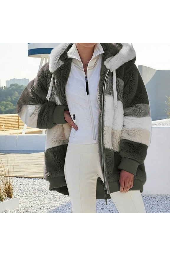 Fashion Woman Long Sleeve Open Front Loose Outerwear Patchwork Blouse Coat Tops Pockets Blouse Women'S Shearling Coats Jackets Distressed Frayed Denim Jacket