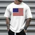 thumbnail image 1 of Dwaogom Men Print Round Neck Casual Fashion Short Sleeve Round-Neck Blouses Shirts Men's Long-Sleeve Crew Neck Graphics Shirts Big And Tall Graphic Tees Funny Mens Shirts, 1 of 4