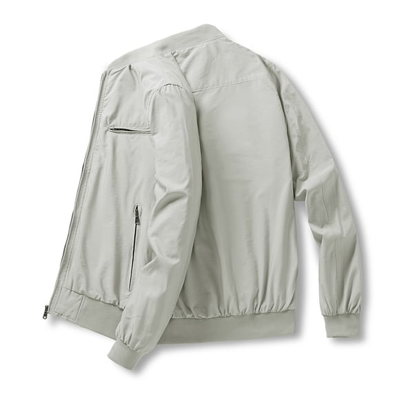 Dwaogom Men's Jacket Casual Fall Winter Jacket and Coats Outwear Windproof Motorcycle Jacket