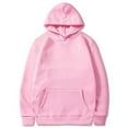 thumbnail image 1 of Dwaogom Men's Relaxation Sport Hooded Pullover Sweatshirt Long Sleeve Solid Hoodie, 1 of 1