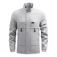 thumbnail image 1 of Dwaogom Men's Softshell Jackets/Winter Outdoor Coats/Windbreaker/Medium-weight Water-repellen, 1 of 7